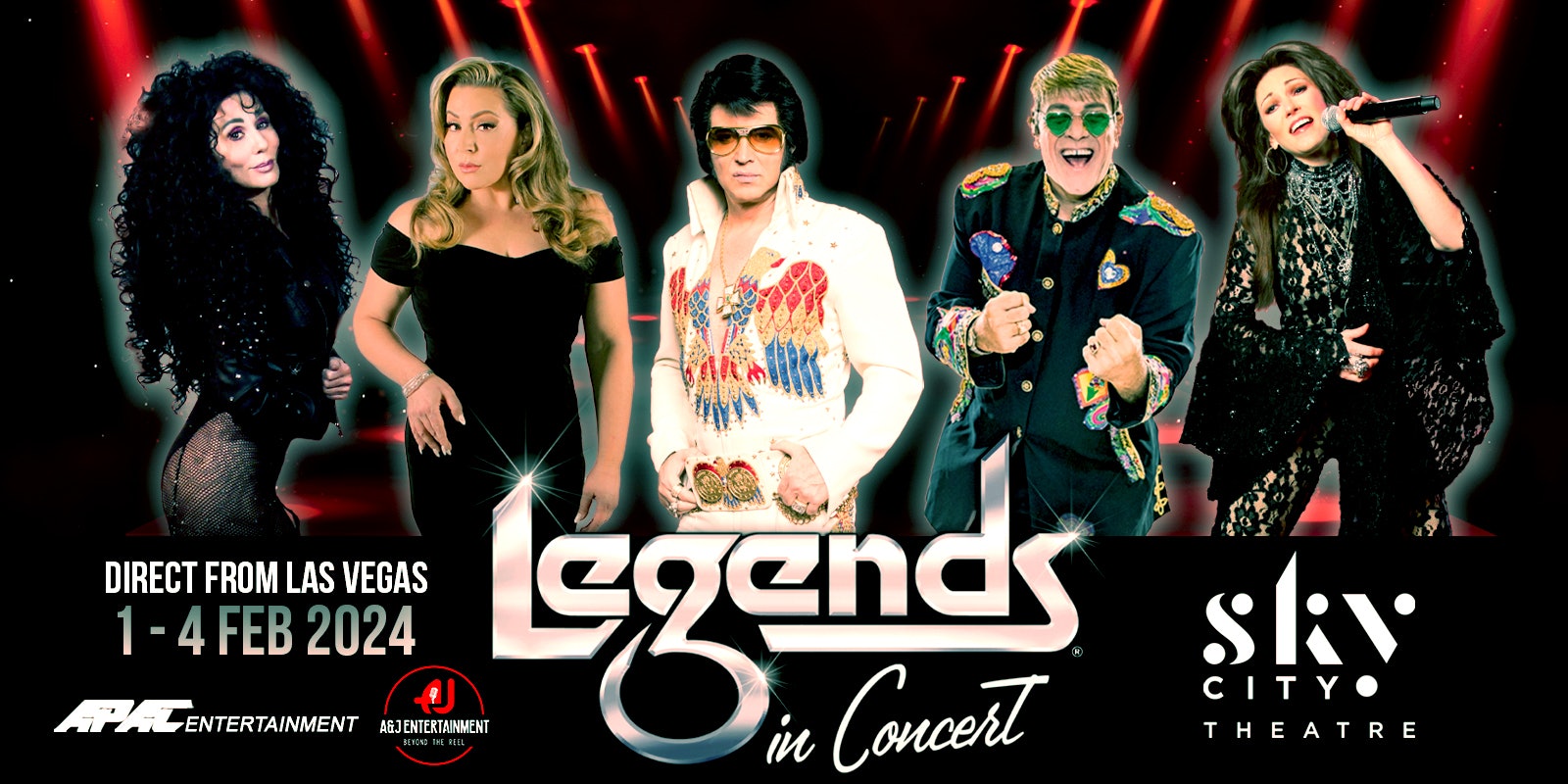 Legends In Concert 2024 NZ TOUR
