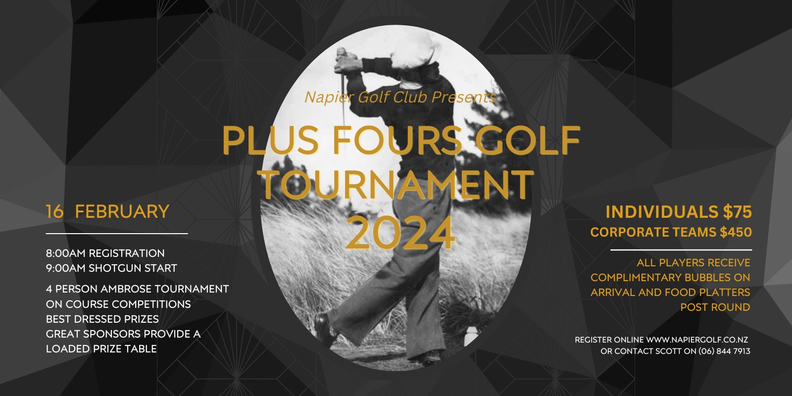 The Art Deco Plus Fours Golf Tournament