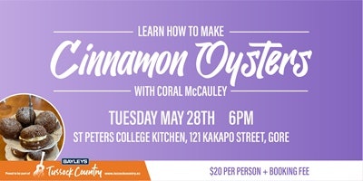 Cinnamon Oyster Workshop