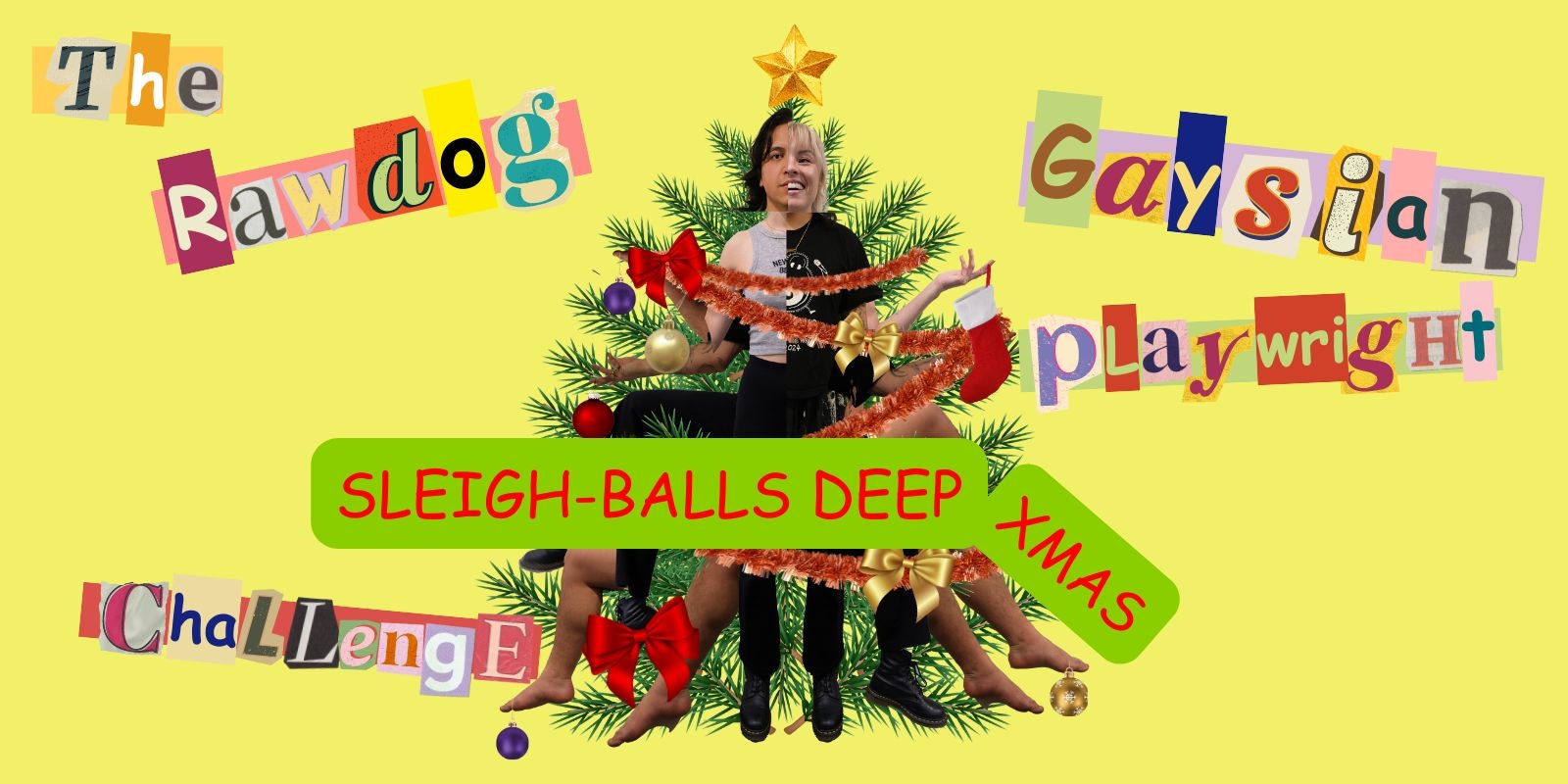 The Rawdog Gaysian Playwright Sleigh-balls Deep Xmas Challenge