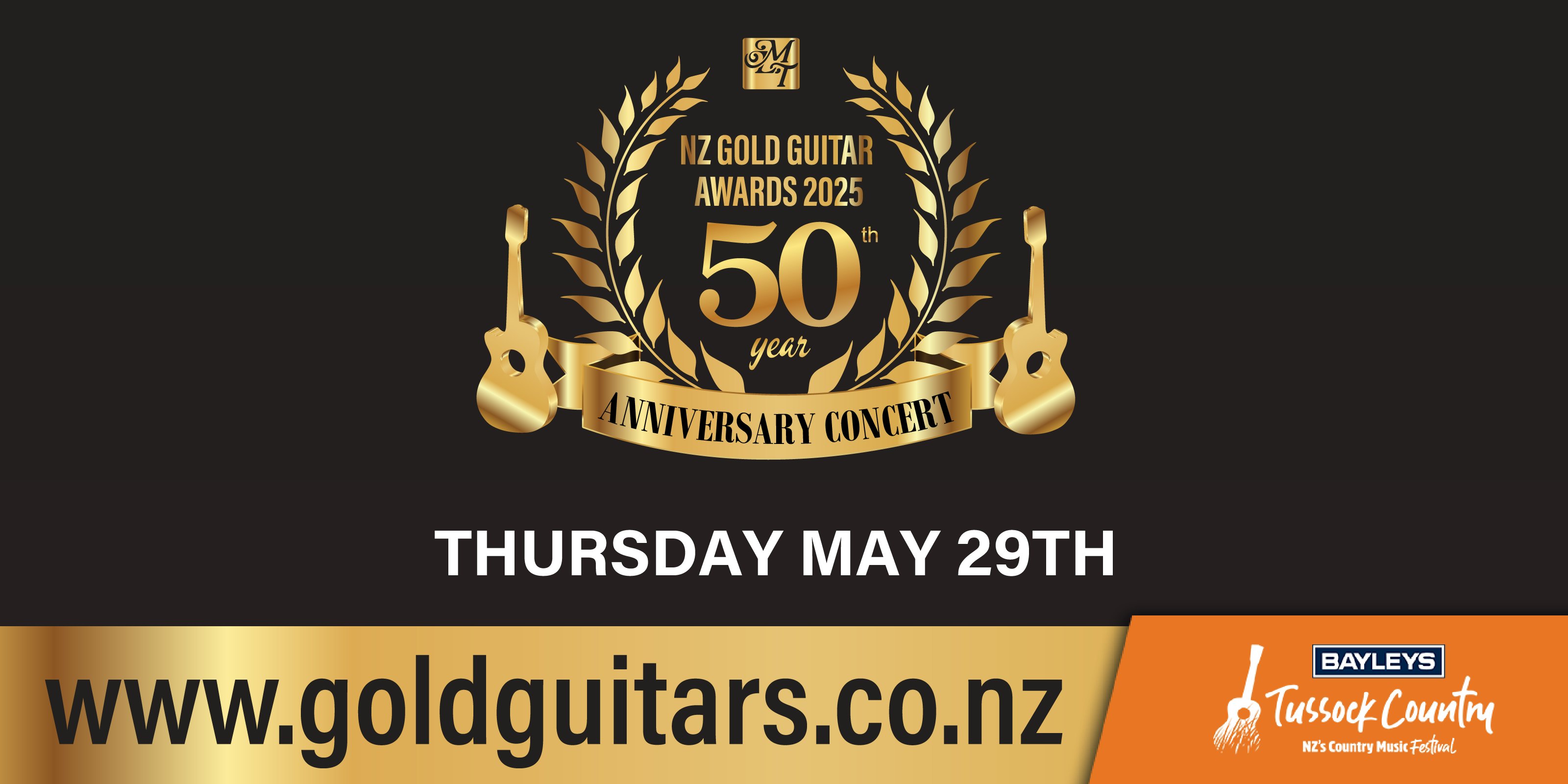 NZ Gold Guitar Awards - 50th Anniversary Celebration