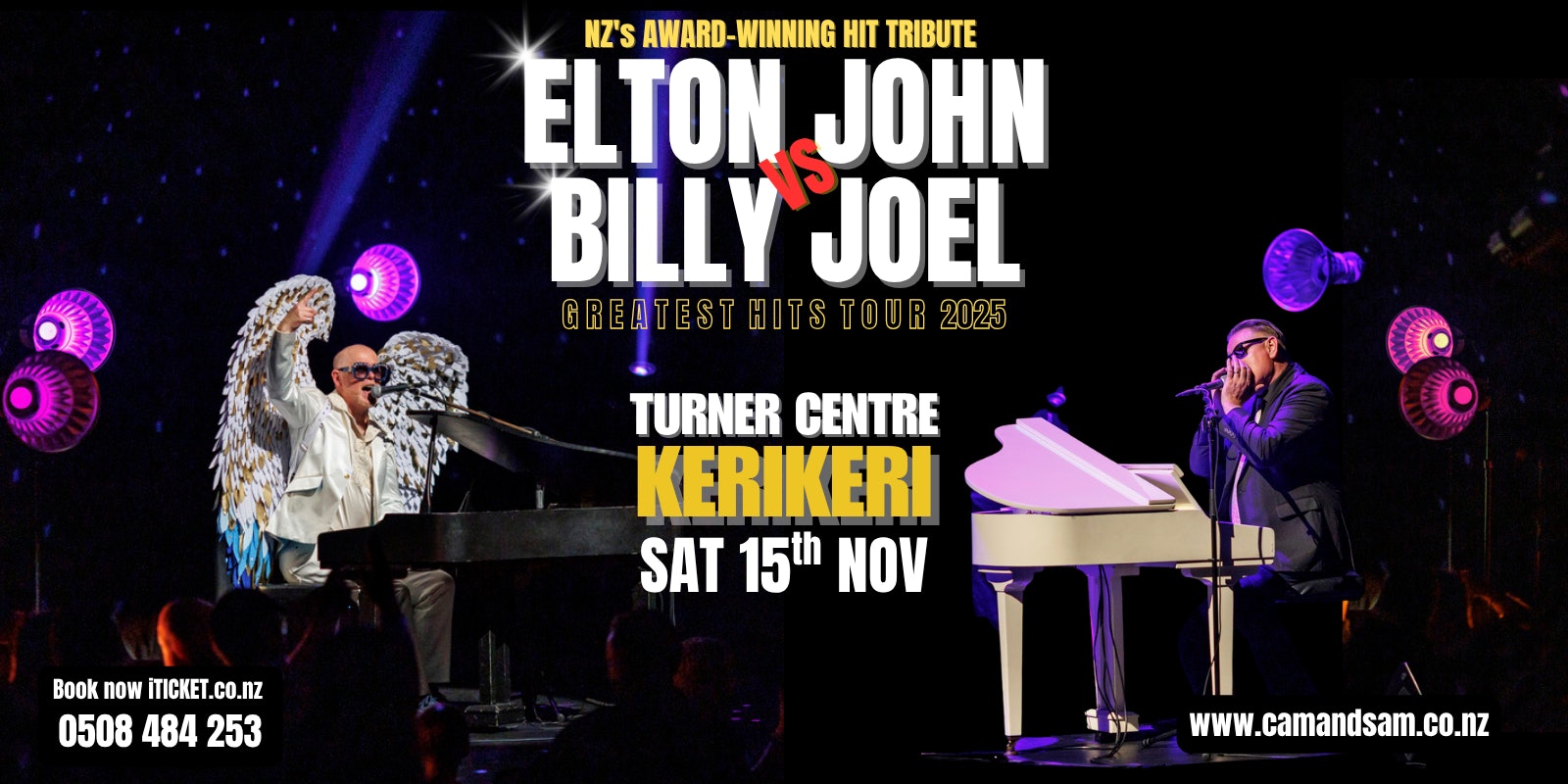 Elton John vs Billy Joel *NZ Tribute*