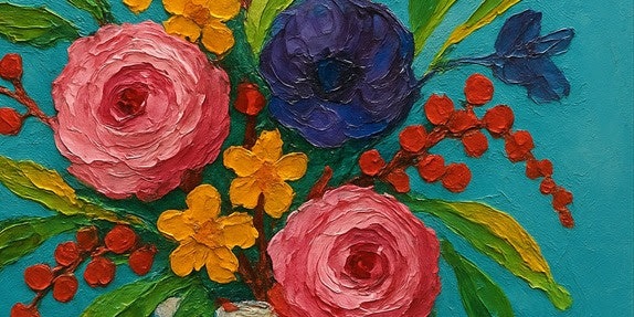 Painting Everlasting Flowers Workshop